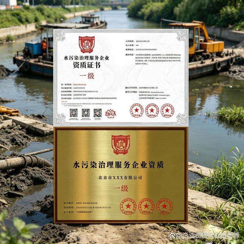 水污染治理服务资质证书申报流程分享